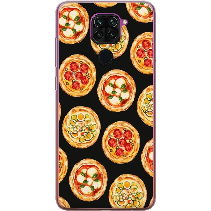Mobilskal till Xiaomi Redmi Note 9 med Pizza motiv i gruppen SMARTPHONE & SURFPLATTOR / Mobilskydd / Xiaomi hos TP E-commerce Nordic AB (A66585)