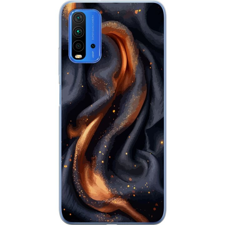Mobilskal till Xiaomi Redmi Note 9 4G med Eldigt silke motiv i gruppen SMARTPHONE & SURFPLATTOR / Mobilskydd / Xiaomi hos TP E-commerce Nordic AB (A66627)