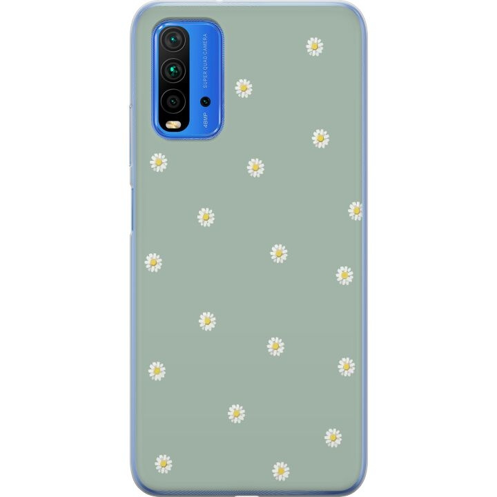 Mobilskal till Xiaomi Redmi Note 9 4G med Prästkragar motiv i gruppen SMARTPHONE & SURFPLATTOR / Mobilskydd / Xiaomi hos TP E-commerce Nordic AB (A66630)