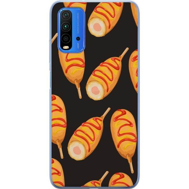 Mobilskal till Xiaomi Redmi Note 9 4G med Kycklingklubba motiv i gruppen SMARTPHONE & SURFPLATTOR / Mobilskydd / Xiaomi hos TP E-commerce Nordic AB (A66635)