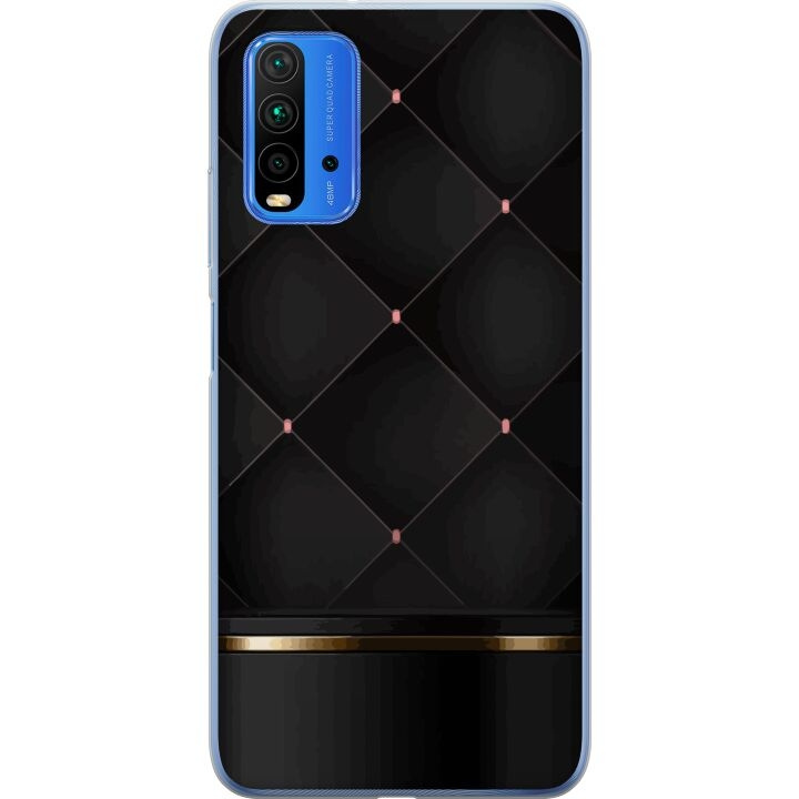 Mobilskal till Xiaomi Redmi Note 9 4G med Lyxig linje motiv i gruppen SMARTPHONE & SURFPLATTOR / Mobilskydd / Xiaomi hos TP E-commerce Nordic AB (A66641)