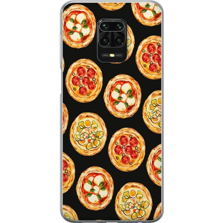 Mobilskal till Xiaomi Redmi Note 9S med Pizza motiv i gruppen SMARTPHONE & SURFPLATTOR / Mobilskydd / Xiaomi hos TP E-commerce Nordic AB (A66693)