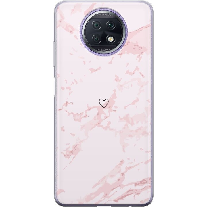 Mobilskal till Xiaomi Redmi Note 9T med Rosa Hjärta motiv i gruppen SMARTPHONE & SURFPLATTOR / Mobilskydd / Xiaomi hos TP E-commerce Nordic AB (A66730)