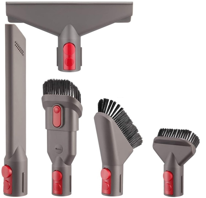 Extra munstycken till Dyson V7/V8/V10/V11/V12/V15 i gruppen HEM, HUSHÅLL & TRÄDGÅRD / Städprodukter / Dammsugare & Tillbehör / Tillbehör / Munstycken hos TP E-commerce Nordic AB (A70019)
