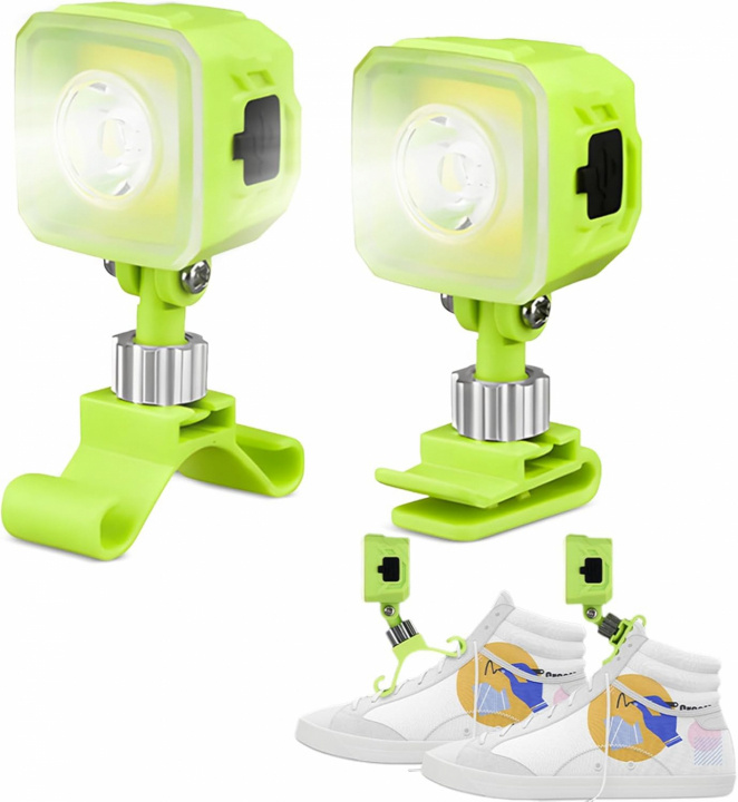 Laddningsbara LED-lampor för skor - Perfekt för kvällslöpning & utomhusaktiviteter! i gruppen SPORT, FRITID & HOBBY / Roliga prylar / Smarta saker hos TP E-commerce Nordic AB (A70047)