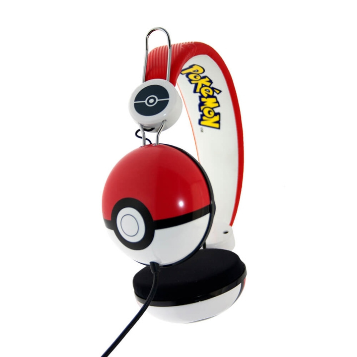 POKEMON Hörlur Dome Tween On-Ear 90dB Pokeball i gruppen HEMELEKTRONIK / Ljud & Bild / Hörlurar & Tillbehör / Hörlurar hos TP E-commerce Nordic AB (C00091)