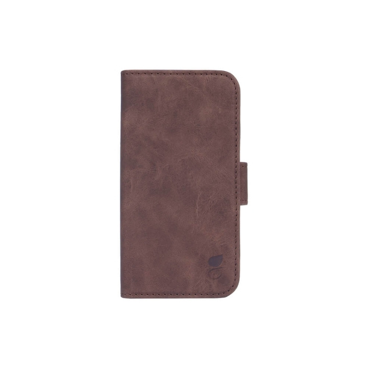 Gear Mobilfodral PU Brun - iPhone 13 Mini i gruppen SMARTPHONE & SURFPLATTOR / Mobilskydd / Apple / iPhone 13 Mini / Fodral hos TP E-commerce Nordic AB (C00148)