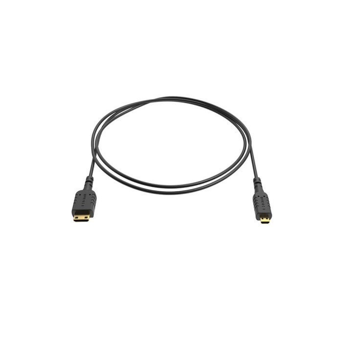 8SINN Kabel Micro HDM-Mini HDM Extra Tunn 80cm i gruppen HEMELEKTRONIK / Kablar & Adaptrar / HDMI / Kablar hos TP E-commerce Nordic AB (C00153)