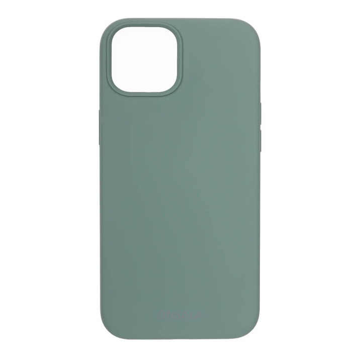 Onsala Mobilskal Silikon Pine Green - iPhone 13 i gruppen SMARTPHONE & SURFPLATTOR / Mobilskydd / Apple / iPhone 13 / Skal hos TP E-commerce Nordic AB (C00240)