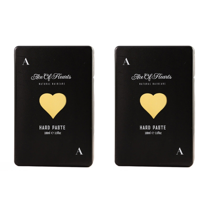 Ace 2-pack Ace of Hearts Hard Paste 100ml i gruppen SKÖNHET & HÄLSA / Hår & Styling / Hårstylingprodukter / Hårvax hos TP E-commerce Nordic AB (C00264)