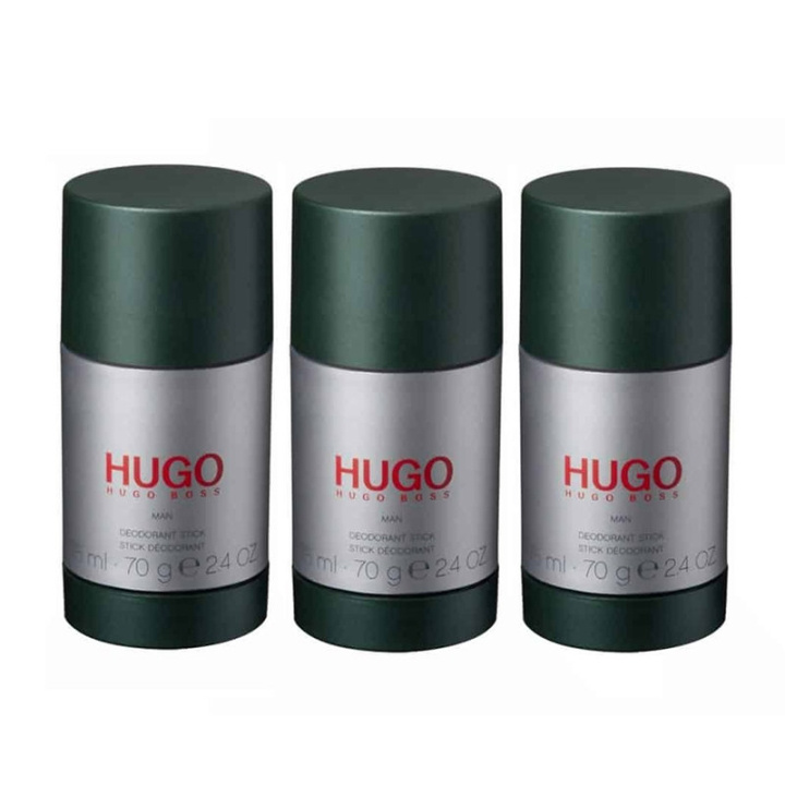 Hugo Boss 3-pack Hugo Boss Hugo Man Deostick 75ml i gruppen SKÖNHET & HÄLSA / Doft & Parfym / Deodorant / Deo för honom hos TP E-commerce Nordic AB (C00268)