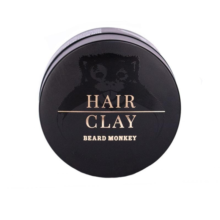 Beard Monkey Hair Clay 100ml i gruppen SKÖNHET & HÄLSA / Hår & Styling / Hårstylingprodukter / Hårvax hos TP E-commerce Nordic AB (C00391)