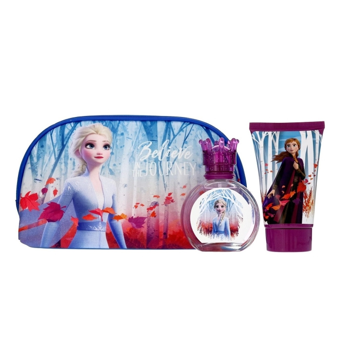 Giftset Disney Frozen II Bag + Edt 50ml + Shower Gel 100ml i gruppen SKÖNHET & HÄLSA / Doft & Parfym / Parfym / Parfym för henne hos TP E-commerce Nordic AB (C00402)