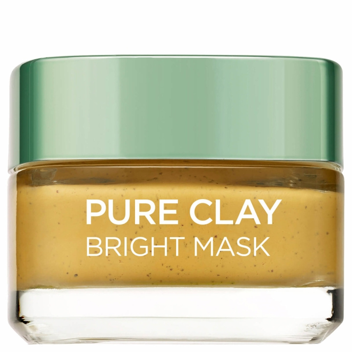 L\'Oreal Pure Clay Bright Face Mask 50ml i gruppen SKÖNHET & HÄLSA / Hudvård / Ansiktsvård / Masker hos TP E-commerce Nordic AB (C00462)
