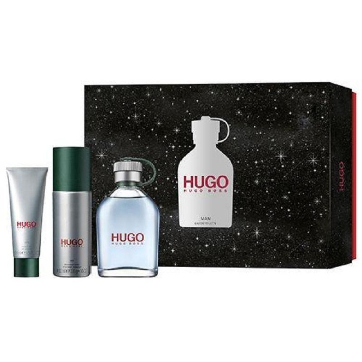 Hugo Boss Giftset Hugo Boss Hugo Man Edt 125ml + Deostick 75ml + Shower Gel 50ml i gruppen SKÖNHET & HÄLSA / Presentkit / Presentkit För Honom hos TP E-commerce Nordic AB (C00469)