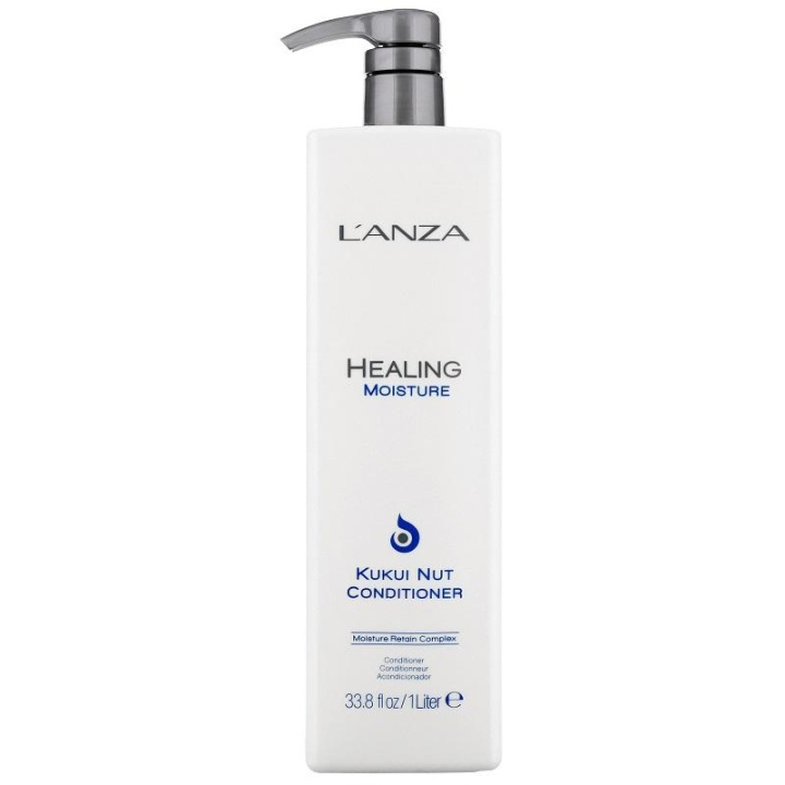 L\'anza Healing Moisture Kukui Nut Conditioner 1000ml i gruppen SKÖNHET & HÄLSA / Hår & Styling / Hårvårdsprodukter / Balsam hos TP E-commerce Nordic AB (C00478)