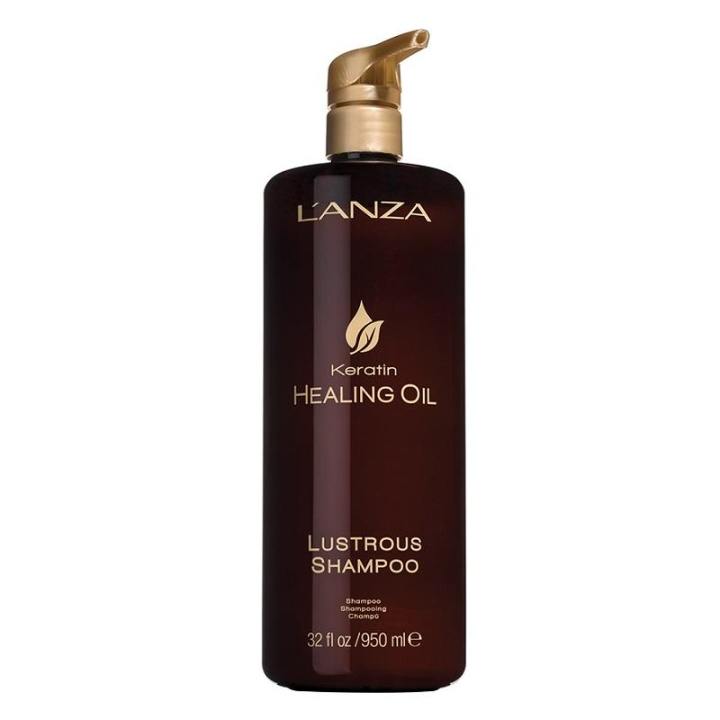 L\'anza Keratin Healing Oil Lustrous Shampoo 950ml i gruppen SKÖNHET & HÄLSA / Hår & Styling / Hårvårdsprodukter / Schampo hos TP E-commerce Nordic AB (C00480)