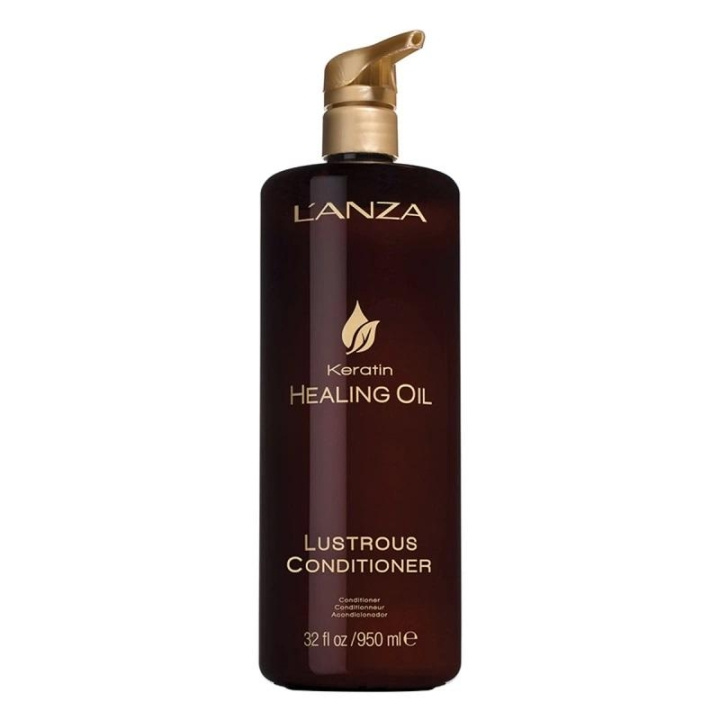 L\'anza Keratin Healing Oil Lustrous Conditioner 950ml i gruppen SKÖNHET & HÄLSA / Hår & Styling / Hårvårdsprodukter / Balsam hos TP E-commerce Nordic AB (C00481)