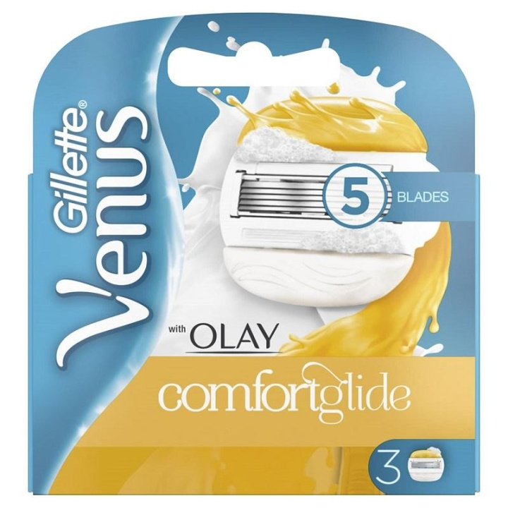 Gillette Venus Olay Comfort Glide Blades 3-pack i gruppen SKÖNHET & HÄLSA / Hår & Styling / Rakning & Trimning / Rakhyvlar & Tillbehör hos TP E-commerce Nordic AB (C00491)