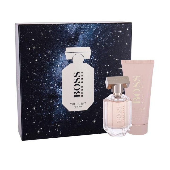 Hugo Boss Giftset Hugo Boss The Scent for Her Edp 50ml + Body Lotion 100ml i gruppen SKÖNHET & HÄLSA / Presentkit / Presentkit För Henne hos TP E-commerce Nordic AB (C00497)