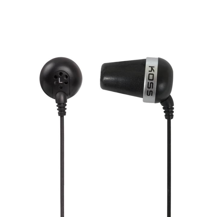 Koss Hörlur In-Ear The Plug Svart i gruppen HEMELEKTRONIK / Ljud & Bild / Hörlurar & Tillbehör / Hörlurar hos TP E-commerce Nordic AB (C00528)