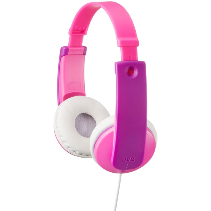 JVC Hörlur KD7 Barn On-Ear 85dB Rosa New i gruppen HEMELEKTRONIK / Ljud & Bild / Hörlurar & Tillbehör / Hörlurar hos TP E-commerce Nordic AB (C00529)