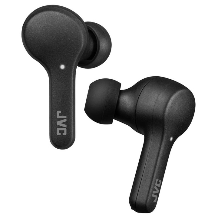 JVC Hörlur In-Ear True Wireless Gumy HA-A7T Svart i gruppen HEMELEKTRONIK / Ljud & Bild / Hörlurar & Tillbehör / Hörlurar hos TP E-commerce Nordic AB (C00534)