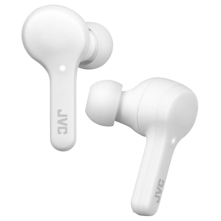 JVC Hörlur In-Ear True Wireless Gumy HA-A7T Vit i gruppen HEMELEKTRONIK / Ljud & Bild / Hörlurar & Tillbehör / Hörlurar hos TP E-commerce Nordic AB (C00536)