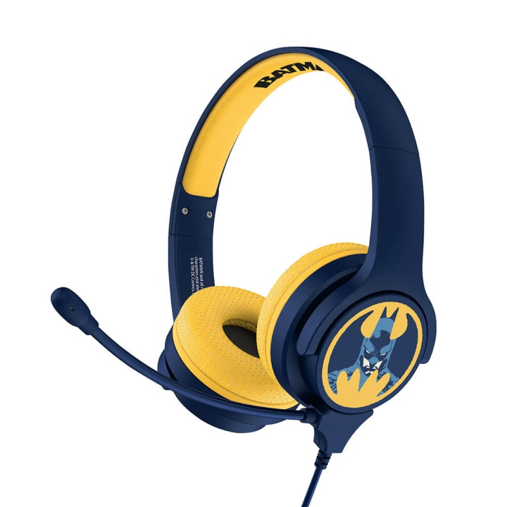 BATMAN Interaktiv Hörlur/Headset On-Ear 85/94dB Bom-mikrofon i gruppen DATORER & KRINGUTRUSTNING / Gaming / Headset hos TP E-commerce Nordic AB (C00543)