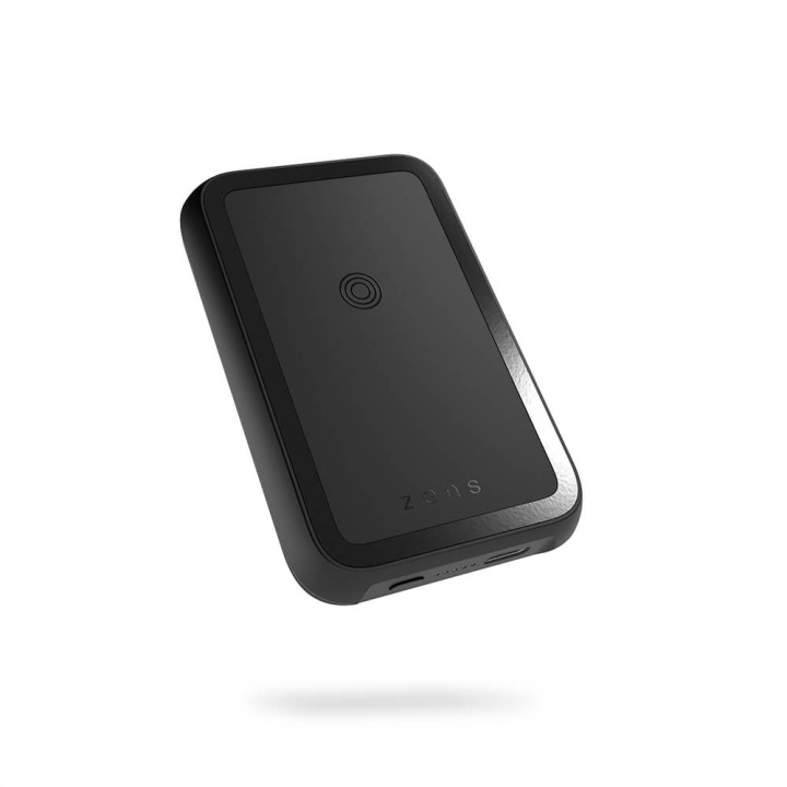 Zens Magnetic QI Powerbank One Side QI 4000mAh Svart i gruppen SMARTPHONE & SURFPLATTOR / Laddare & Kablar / Powerbanks hos TP E-commerce Nordic AB (C00551)