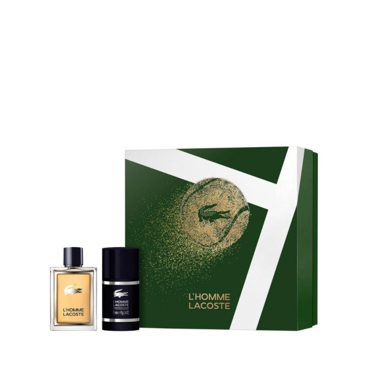 Lacoste Giftset Lacoste L\'Homme Lacoste Edt 50ml + Deostick 75ml i gruppen SKÖNHET & HÄLSA / Presentkit / Presentkit För Honom hos TP E-commerce Nordic AB (C00569)