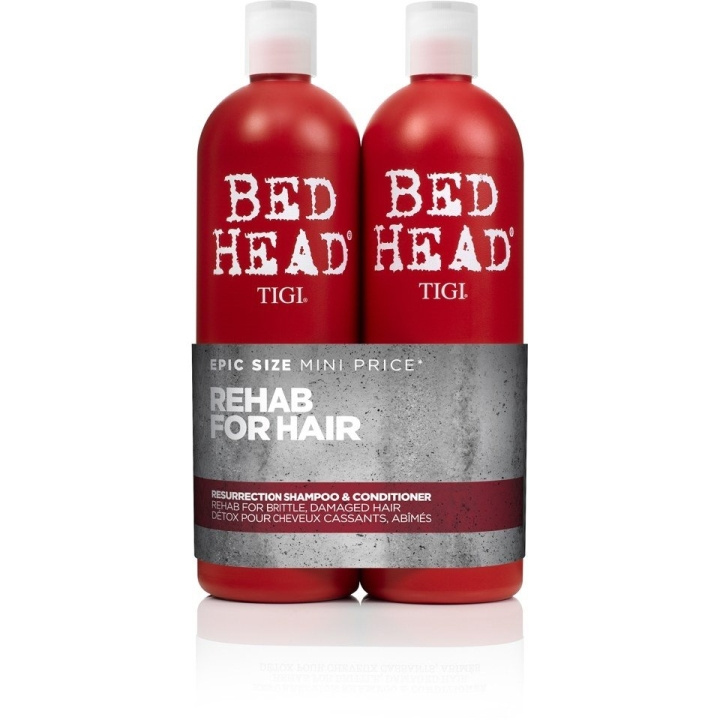 TIGI Bed Head Resurrection Tweens 2x750ml i gruppen SKÖNHET & HÄLSA / Hår & Styling / Hårvårdsprodukter / Schampo hos TP E-commerce Nordic AB (C00585)