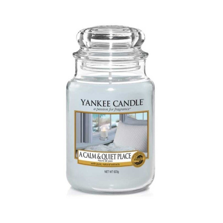 Yankee Candle Classic Large A Calm & Quiet Place 623g i gruppen SKÖNHET & HÄLSA / Doft & Parfym / Övrig doft / Doftljus hos TP E-commerce Nordic AB (C00599)