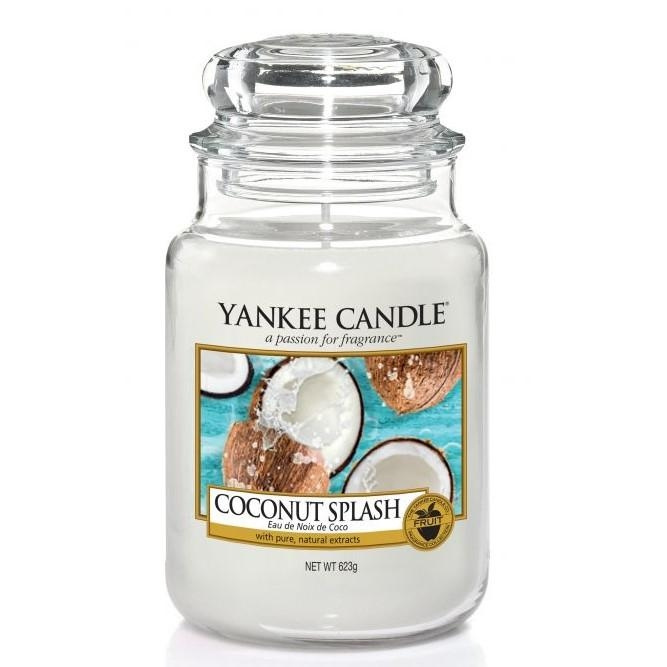 Yankee Candle Classic Large Jar Coconut Splash 623g i gruppen SKÖNHET & HÄLSA / Doft & Parfym / Övrig doft / Doftljus hos TP E-commerce Nordic AB (C00607)