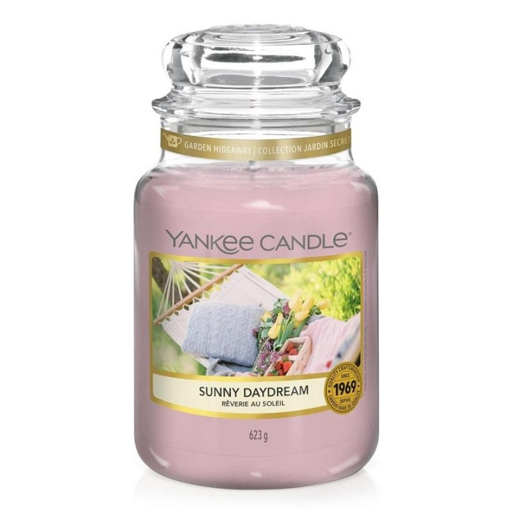 Yankee Candle Classic Large Jar Sunny Daydream 623g i gruppen SKÖNHET & HÄLSA / Doft & Parfym / Övrig doft / Doftljus hos TP E-commerce Nordic AB (C00626)