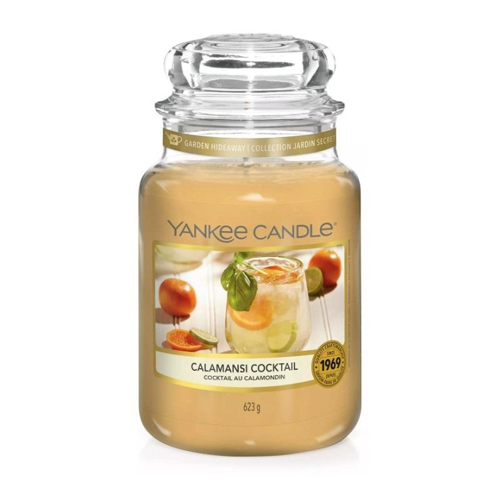 Yankee Candle Classic Large Jar Calamansi Cocktail 623g i gruppen SKÖNHET & HÄLSA / Doft & Parfym / Övrig doft / Doftljus hos TP E-commerce Nordic AB (C00634)