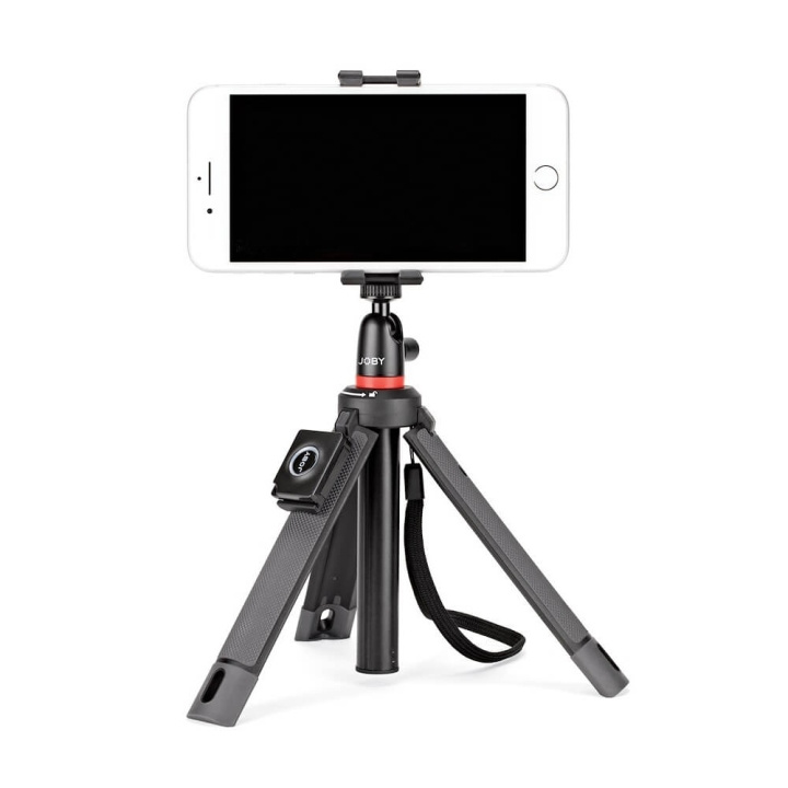 Joby Stativkit Smartphone Telepod Mobile Svart/Grå i gruppen SMARTPHONE & SURFPLATTOR / Övriga tillbehör / Dockor, Stativ & Hållare hos TP E-commerce Nordic AB (C00681)