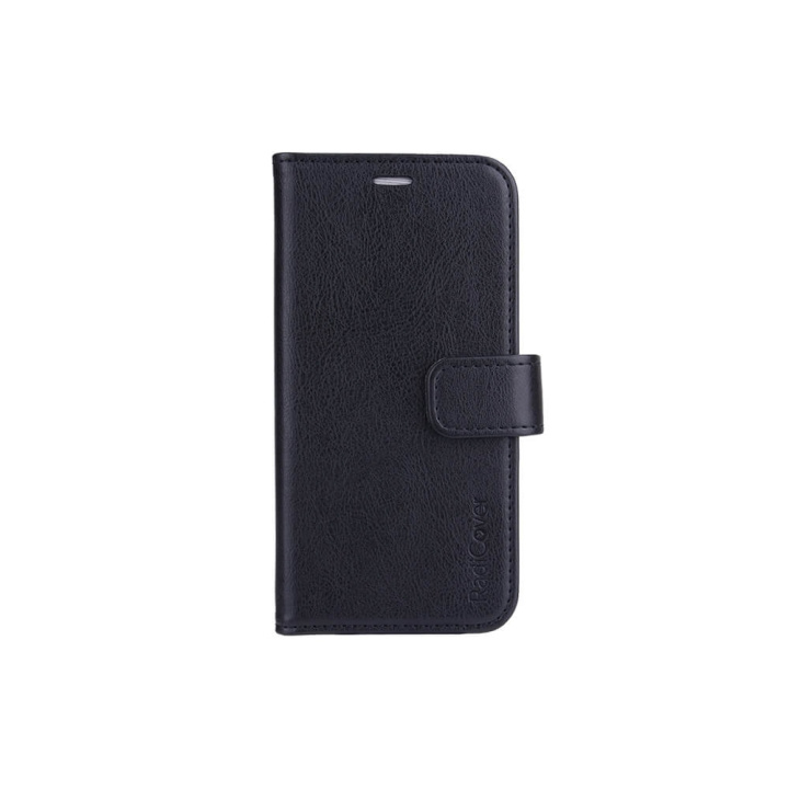 Radicover Strålningsskydd Mobilfodral PU iPhone 13 Mini Flipcover Svart RFID i gruppen SMARTPHONE & SURFPLATTOR / Mobilskydd / Apple / iPhone 13 Mini / Fodral hos TP E-commerce Nordic AB (C00733)