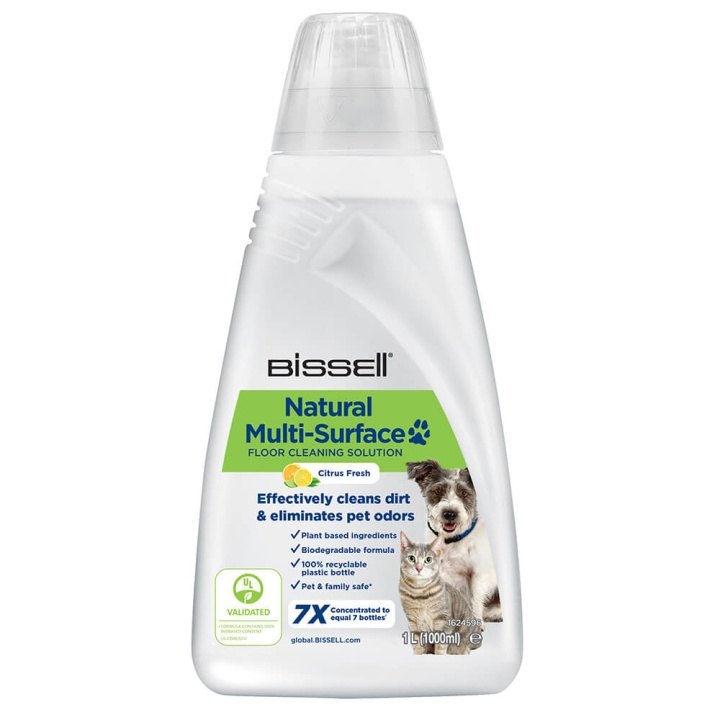 Bissell Rengöringsmedel Natural Multi-Surface Husdjur 1L i gruppen HEM, HUSHÅLL & TRÄDGÅRD / Städprodukter / Rengöringsmedel hos TP E-commerce Nordic AB (C00764)