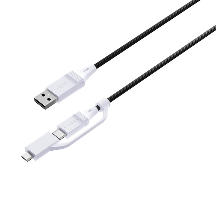 RAPTOR Kabel USB PS4/PS5 2.75m i gruppen HEMELEKTRONIK / Spelkonsoler & Tillbehör / Sony PlayStation 5 / Tillbehör hos TP E-commerce Nordic AB (C00837)