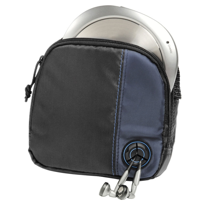 Hama CD-player Bag incl. 3x CDs Black/Blue i gruppen HEMELEKTRONIK / Lagringsmedia / CD/DVD/BD-skivor / CD/DVD förvaring hos TP E-commerce Nordic AB (C01409)