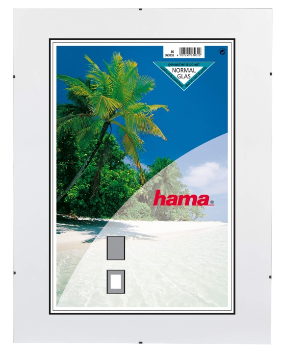 Hama Clipsram 30x45 cm normalglas Bildstorlek 20 x 30 cm i gruppen HEM, HUSHÅLL & TRÄDGÅRD / Inredning / Tavelramar & fotoramar hos TP E-commerce Nordic AB (C01426)