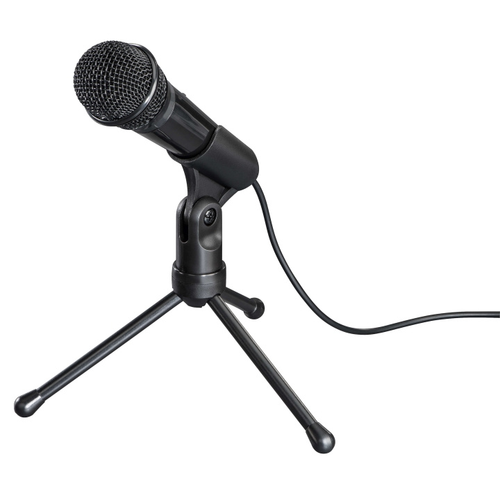 Hama Mikrofon Allround MIC-P35 3.5mm Svart i gruppen DATORER & KRINGUTRUSTNING / Datortillbehör / Mikrofoner hos TP E-commerce Nordic AB (C01429)