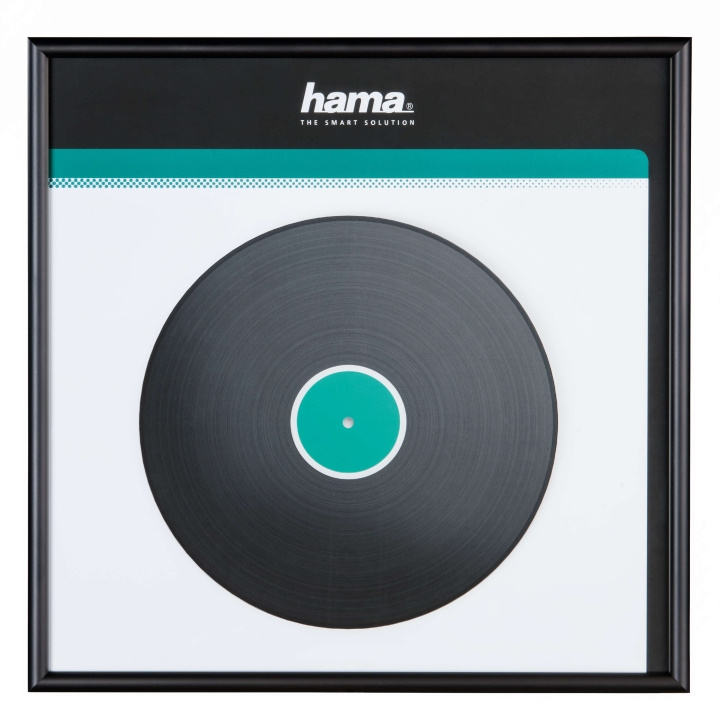 Hama Ram för LP-skiva Aluminium Svart 31.5x31.5cm i gruppen HEM, HUSHÅLL & TRÄDGÅRD / Inredning / Tavelramar & fotoramar hos TP E-commerce Nordic AB (C01440)