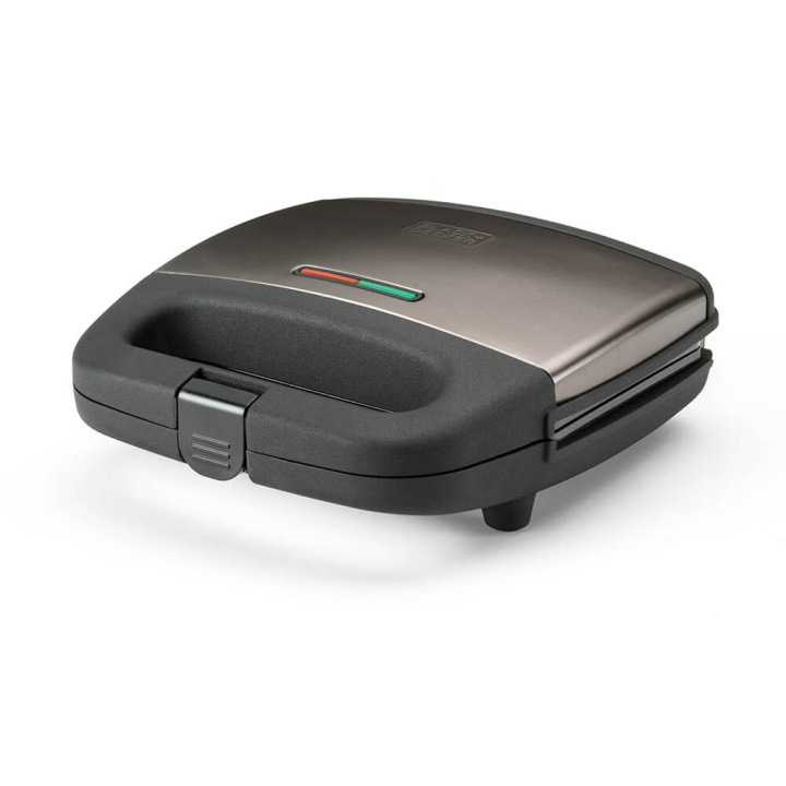 BLACK+DECKER Smörgåsgrill 750W i gruppen HEM, HUSHÅLL & TRÄDGÅRD / Hushållsmaskiner / Brödrostar & Bordsgrillar / Bordsgrillar & Raclette hos TP E-commerce Nordic AB (C01499)