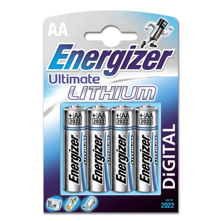 ENERGIZER Batteri AA/LR6 Ultimate Lithium 4-pack i gruppen HEMELEKTRONIK / Batterier & Laddare / Batterier / AA hos TP E-commerce Nordic AB (C01573)