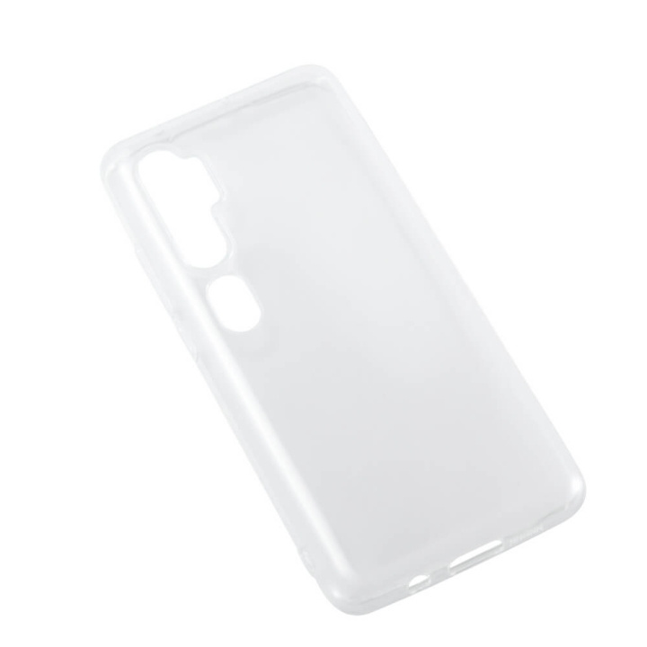 Gear Mobilskal TPU Transparent - Xiaomi Mi Note10/Note10 Pro/CC9 Pro i gruppen SMARTPHONE & SURFPLATTOR / Mobilskydd / Xiaomi hos TP E-commerce Nordic AB (C01588)