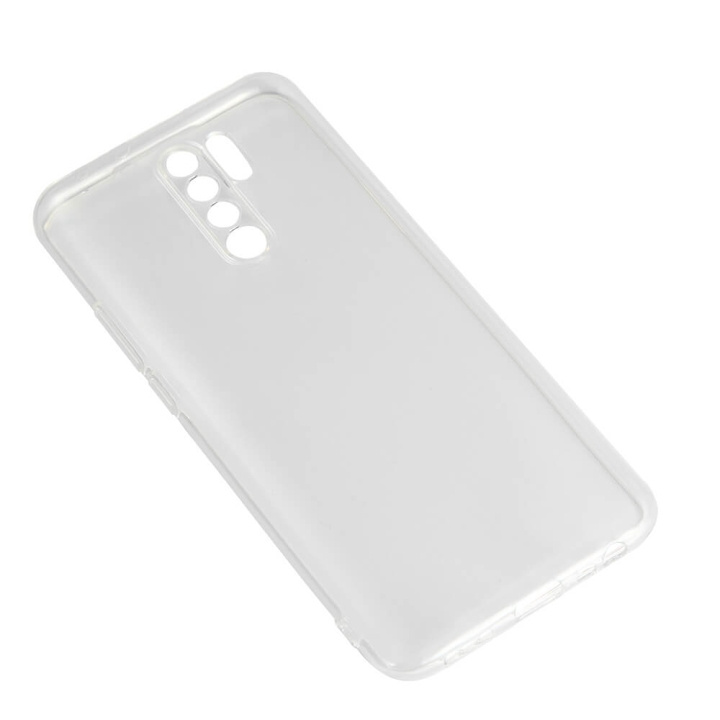 GEAR Mobilskal TPU Transparent - Xiaomi Redmi 9 i gruppen SMARTPHONE & SURFPLATTOR / Mobilskydd / Xiaomi hos TP E-commerce Nordic AB (C01592)