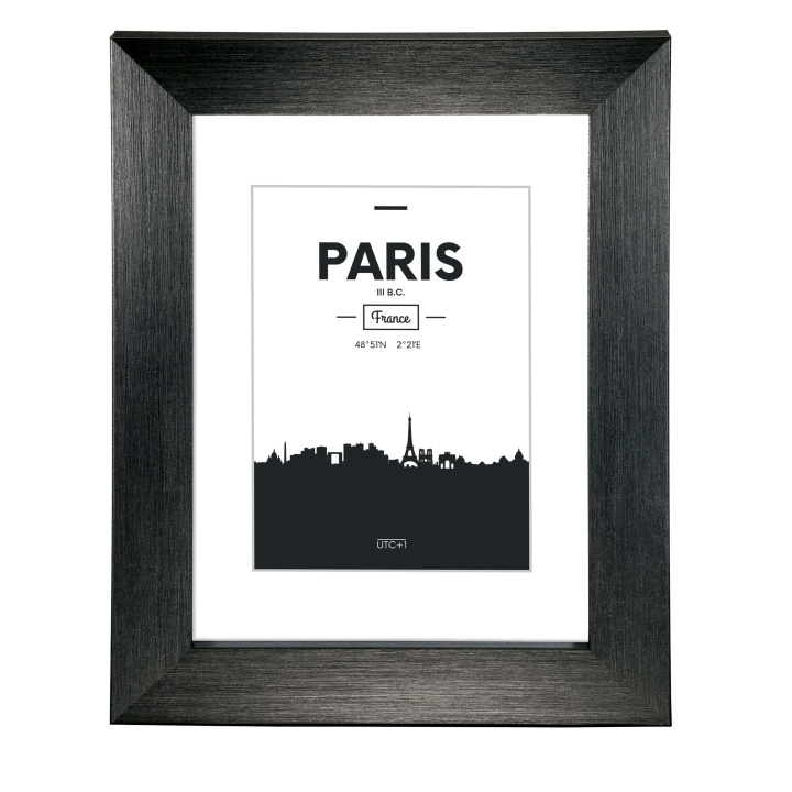 Hama Ram Paris 10x15cm Svart i gruppen HEM, HUSHÅLL & TRÄDGÅRD / Inredning / Tavelramar & fotoramar hos TP E-commerce Nordic AB (C01676)
