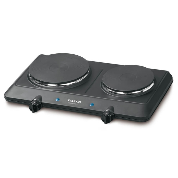 Taurus Electric Cooker Double 2250W i gruppen HEM, HUSHÅLL & TRÄDGÅRD / Hushållsmaskiner / Bänkspisar & Kokplattor hos TP E-commerce Nordic AB (C01764)